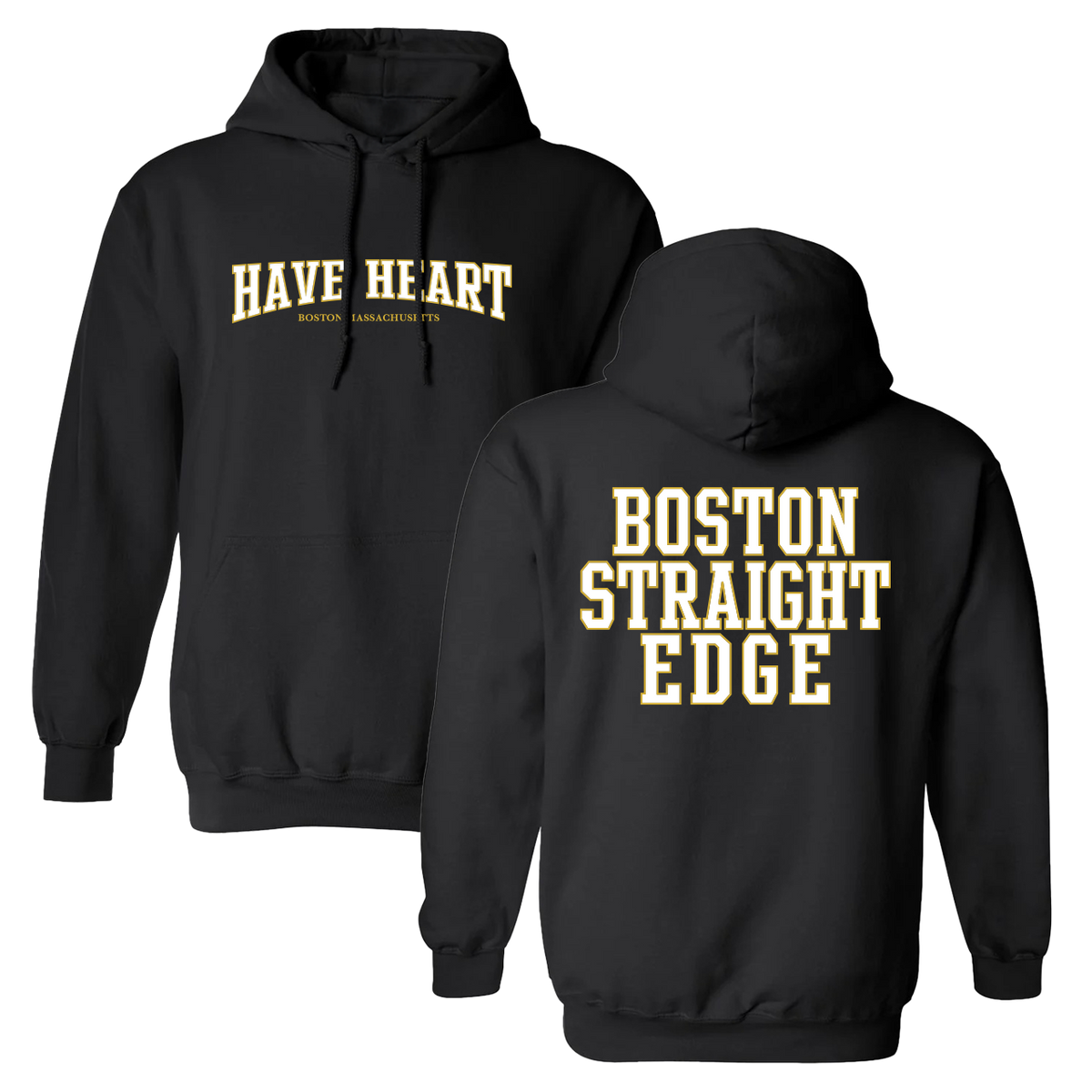 Have Heart – Boston Straight Edge Hood (Black)