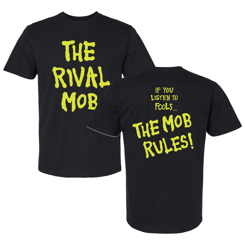 The Rival Mob – Mob Rules Shirt (Black)